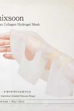 Discount Bean Collagen Hydrogel Mask 3 pcs-kangasnaamiot Kasvojenhoito
