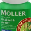 Möller Omegat Ja Muut Rasvahapot<Omega-3 Lihakset & nivelet Omega-3-rasvahappo-inkivääri-vitamiini-kivennäisainekapseli ravintolisä 81g/60kaps