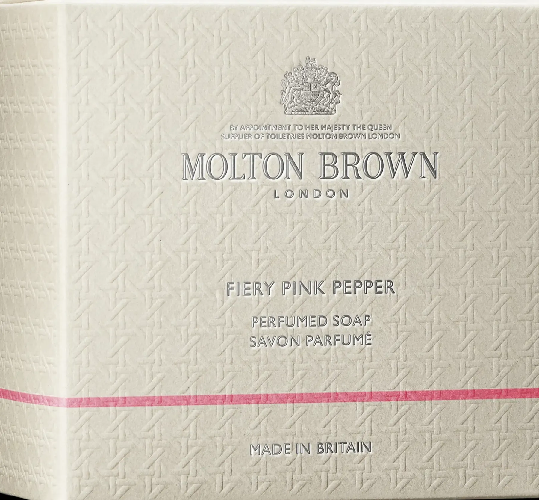 Molton Brown Vartalonhoito<Fiery Pink Pepper Perfumed Soap tuoksusaippua 150g