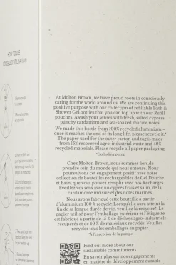 Molton Brown Vartalonhoito<Infinite Bottle Coastal Cypress & Sea Fennel Bath & Shower Gel suihkugeeli 400 ml