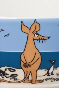 Moomin Arabia Finland Tarjoiluastiat|Kulhot<Muumi kulho 15cm Nipsu rannalla