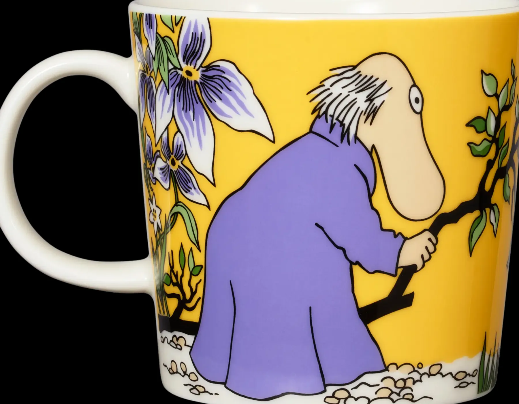 New Moomin Arabia Muumi Hemuli muki 0,3l keltainen Mukit Ja Kupit