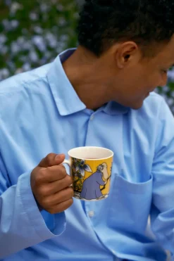 New Moomin Arabia Muumi Hemuli muki 0,3l keltainen Mukit Ja Kupit