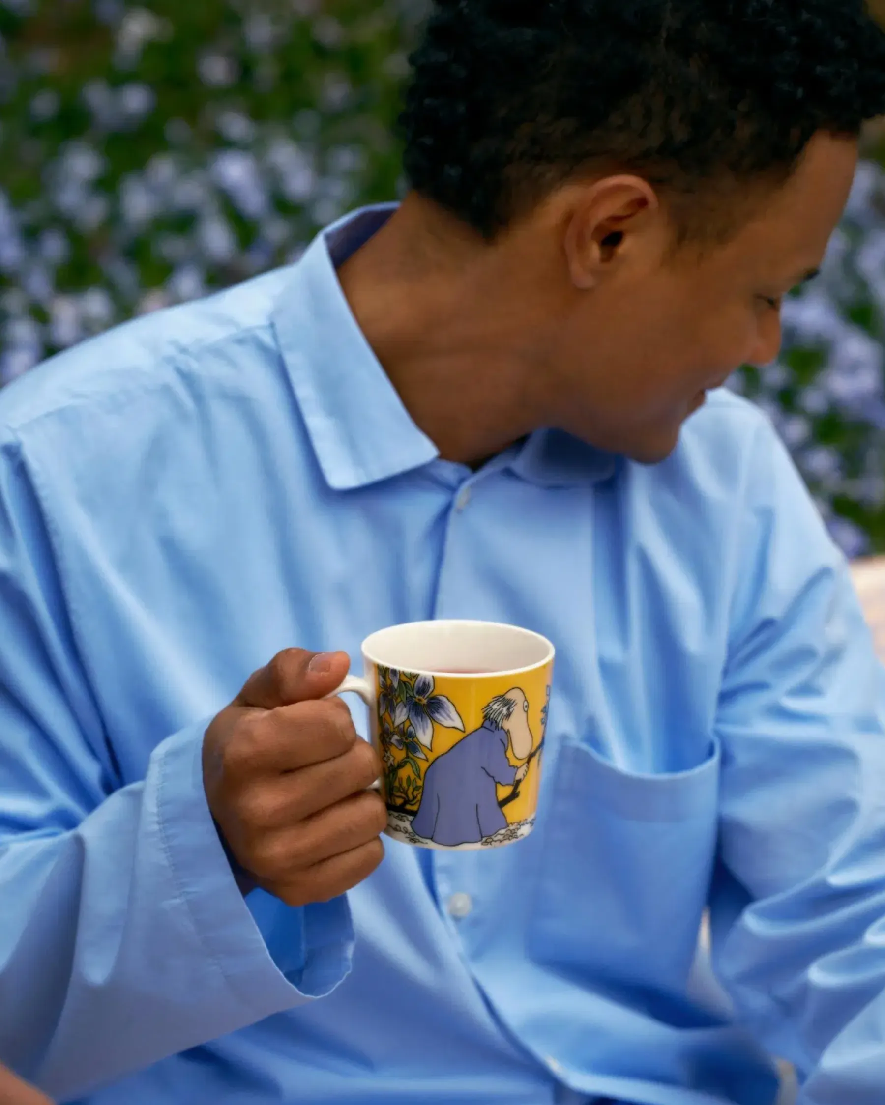 New Moomin Arabia Muumi Hemuli muki 0,3l keltainen Mukit Ja Kupit