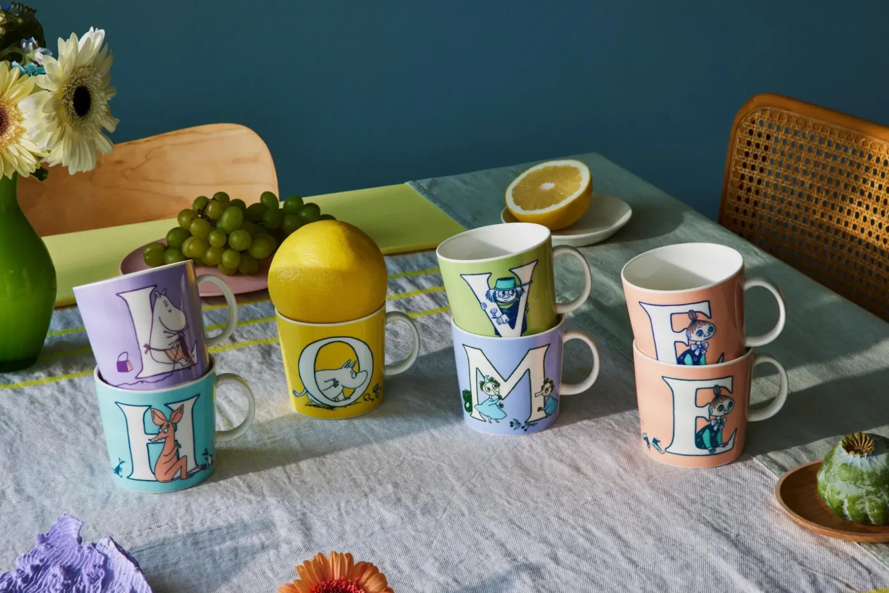 Moomin Arabia Finland Mukit Ja Kupit<Moomin Arabia Muumi Muki ABC V 0,4l