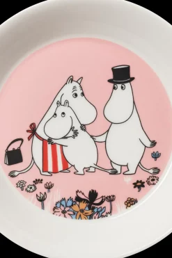 Moomin Arabia Finland Lautaset<Moomin Arabia Muumi Perheen parissa lautanen 15cm