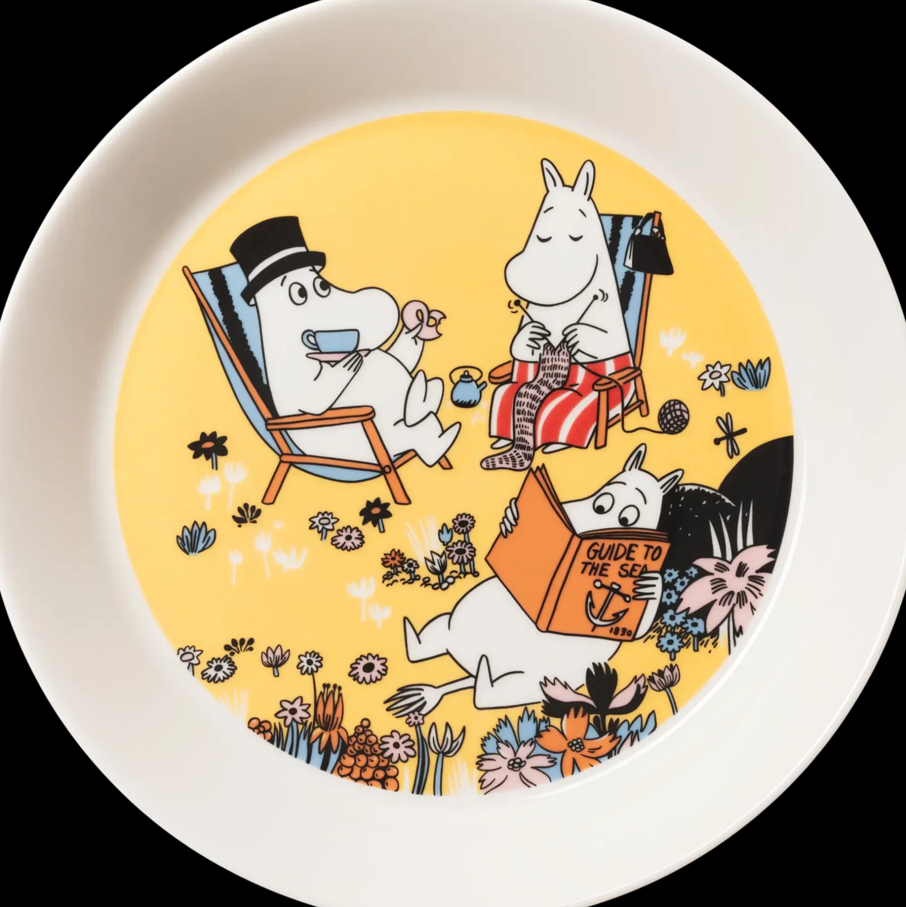 Online Moomin Arabia Muumi Perheen parissa lautanen 19cm Lautaset