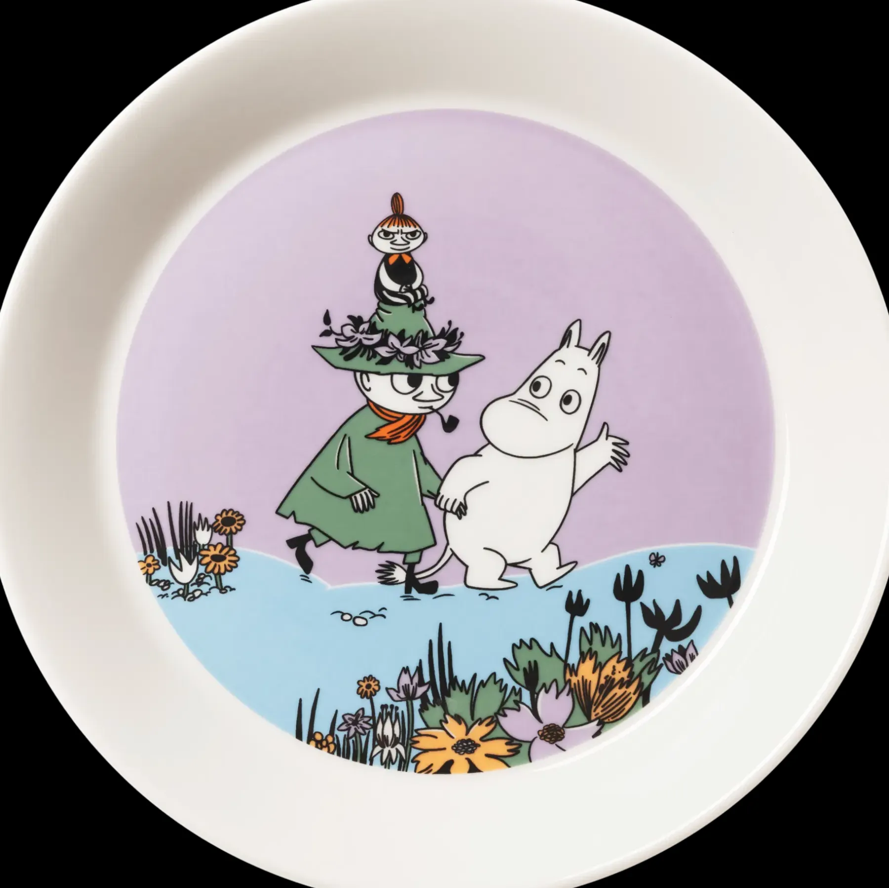 Discount Moomin Arabia Muumi Sydänystävät lautanen 19cm Lautaset