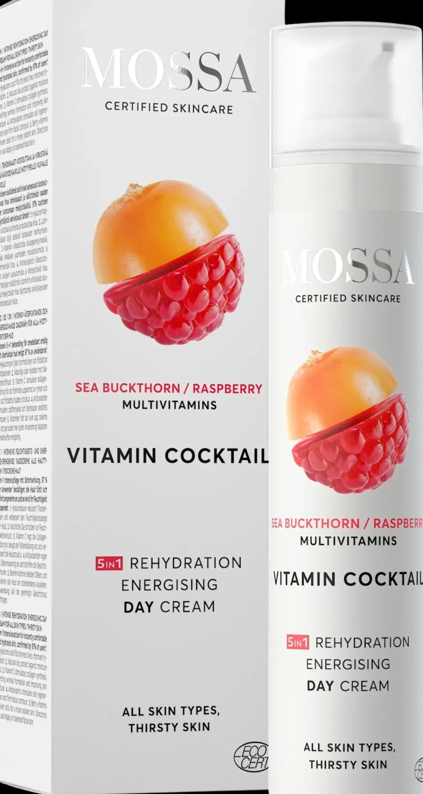 Mossa Ihotyypit|Ihonhoito<Vitamin Coctail 5in1 Rehydration Energising Day Cream päivävoide 50ml