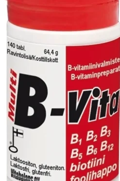 Clearance Multi B-Vita 140 kpl B-vitamiinivalmiste 64,4 g Vitamiinit