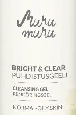 Murumuru Ihohaasteet|Ihotyypit<Bright & Clear puhdistusgeeli 100 ml