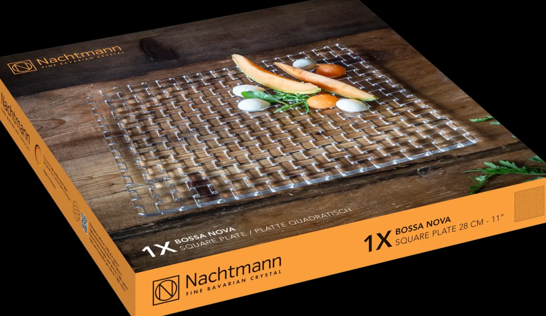 Clearance Bossa Nova tarjoilulautanen neliö 28 x 28 cm 1 kpl Tarjoiluastiat