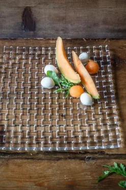 Clearance Bossa Nova tarjoilulautanen neliö 28 x 28 cm 1 kpl Tarjoiluastiat