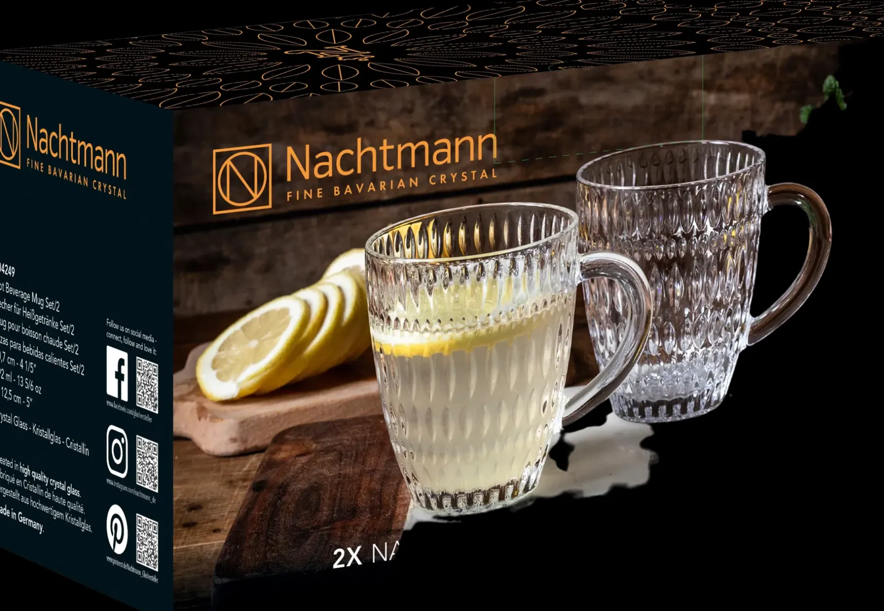 Hot Ethno muki kuumille juomille 2 kpl Lasit