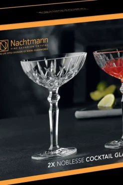 Nachtmann Lasit<Noblesse cocktail/coupette lasi 2 kpl