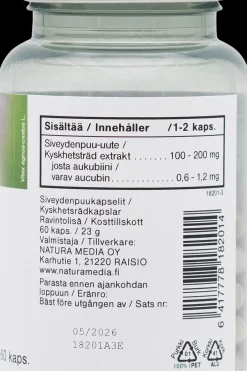 Hot n Vitex siveydenpuuvalmiste 60 kaps. Erityisvalmisteet