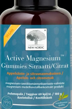 New Nordic Kivennäis- Ja Hivenaineet<Active Magnesium™ Gummies Sitraatti