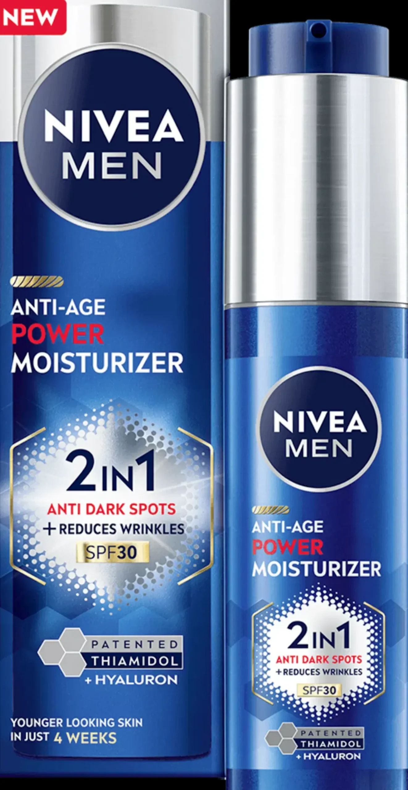 Outlet 50ml Anti-Age 2in1 Power Moisturizer -kasvovoide Ihonhoito