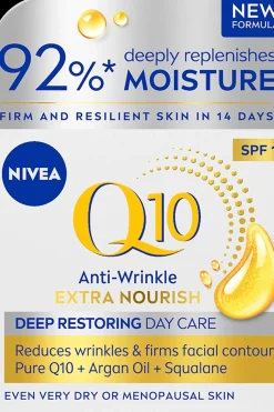 Clearance 50ml Q10 Anti-Wrinkle Extra Nourish Deep Restoring Day Cream SK15 -päivävoide Kasvojenhoito