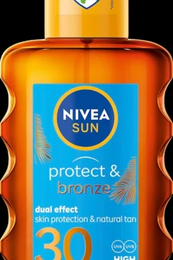 Clearance SUN 200ml Protect & Bronze Oil Spray SK 30 -aurinkosuojaöljy Aurinkotuotteet