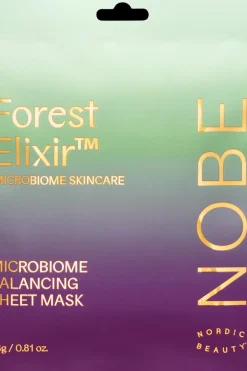 NOBE Nordic Beauty Matkakokoiset Tuotteet|Kasvojenhoito<Forest Elixir™ Microbiome Balancing Sheet Mask kangasnaamio 1 pc