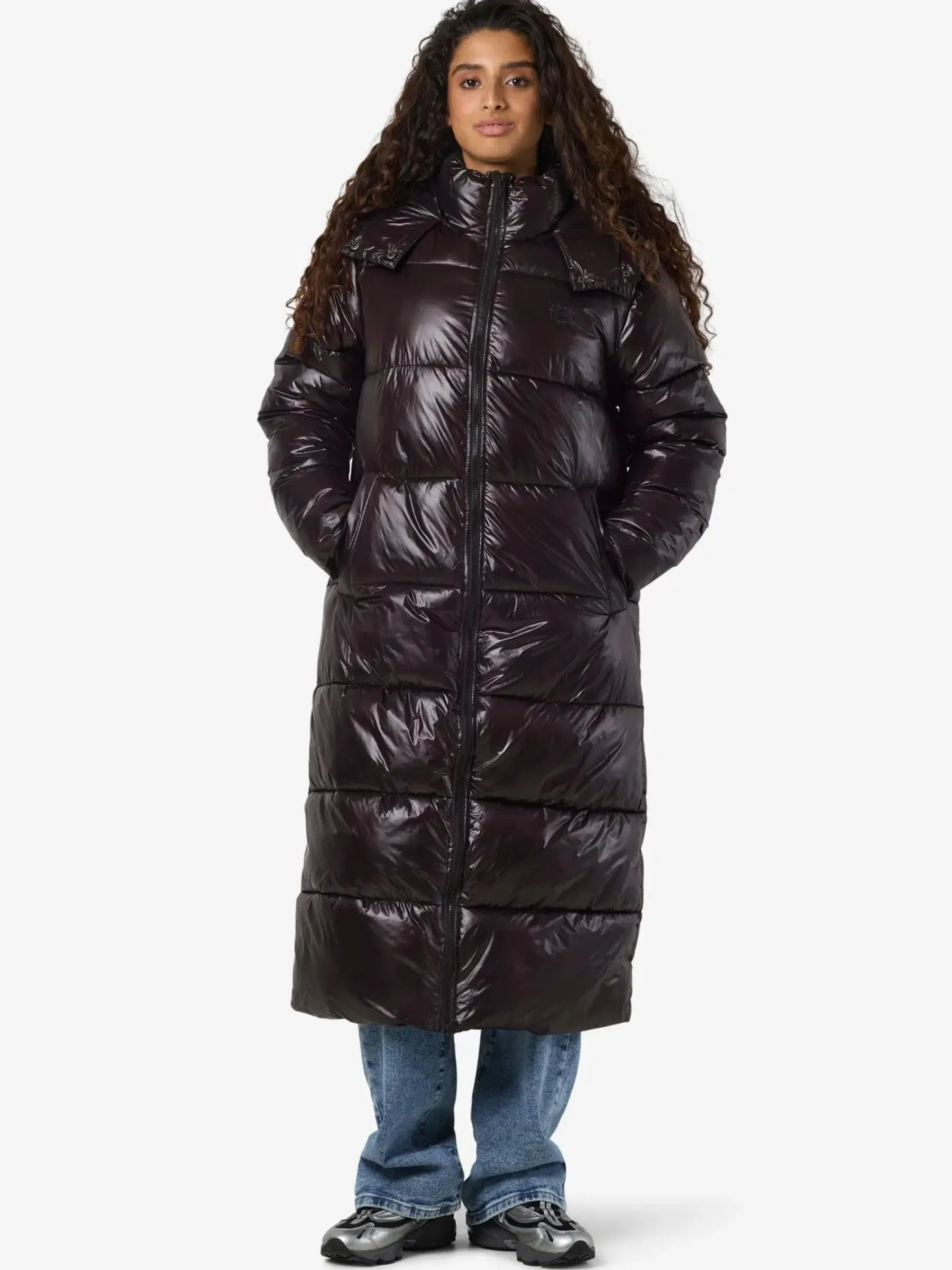 Noisy May Takit<NMAllie x-long shiny puffer toppatakki