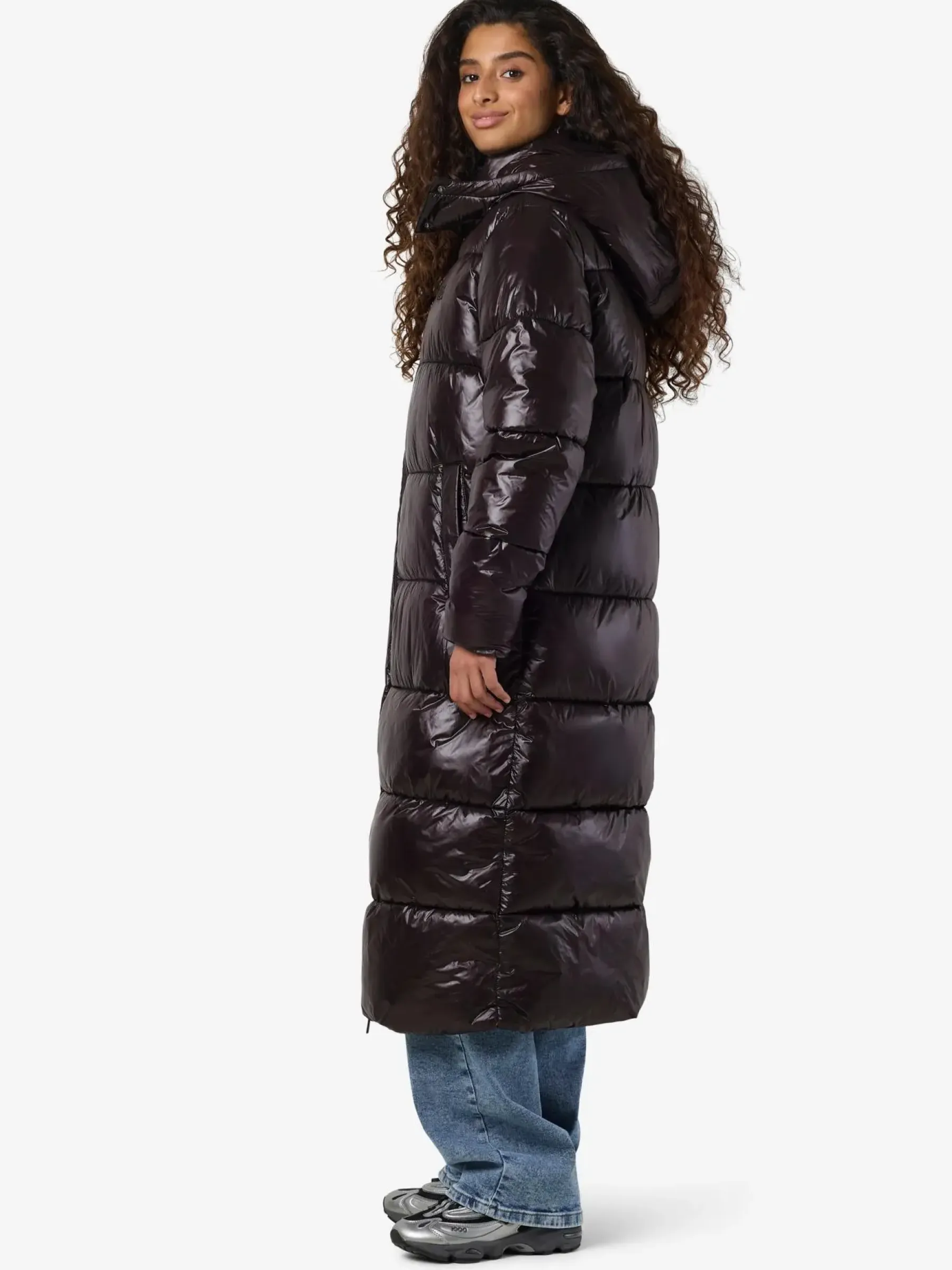 Noisy May Takit<NMAllie x-long shiny puffer toppatakki