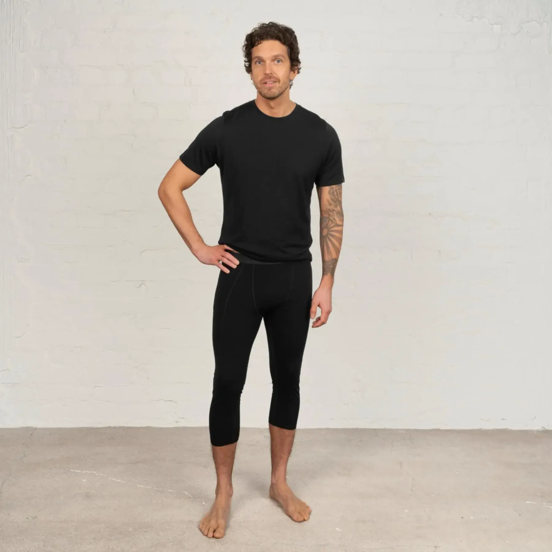 North Outdoor Alusvaatteet<Motion 3/4 merinohousut