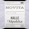 Novita Villalangat<lanka Nalle Alpakka 50g vaalea laventeli 708