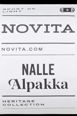 Novita Villalangat<lanka Nalle Alpakka 50g luonnonvalkoinen 010