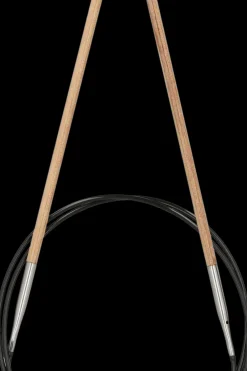 Novita Muut Käsityötarvikkeet|Neulepuikot<Pyöröpuikko koivu 80cm - 3mm