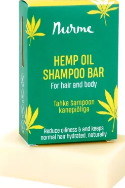 Hot Hemp Oil Shampoo Bar for normal and oily hair – Hammpuöljy Shampoopala normaaleille ja rasvoittuville hiuksille 100g Shampoot