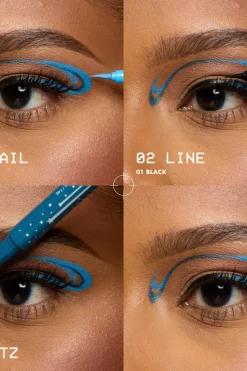 Clearance Epic Ink Liner vedenkestävä silmänrajauskynä 1 ml Silmämeikit