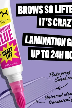 Online The Brow Glue Crazy Lift Pitkäkestoinen Kulmageeli 01 Transparent 7 ml Silmämeikit