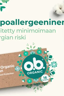 Sale ® Organic Normal 16 kpl Kuukautiset Ja Intiimihygienia