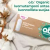 o.b. Kuukautiset Ja Intiimihygienia<® Organic Super 16 kpl