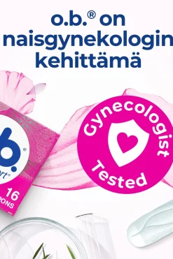 o.b. Kuukautiset Ja Intiimihygienia<® ProComfort Super 16 kpl