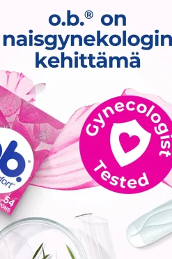 o.b. Kuukautiset Ja Intiimihygienia<ProComfort Super 54 kpl
