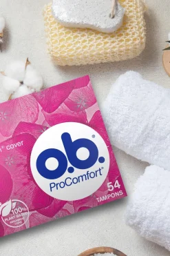 o.b. Kuukautiset Ja Intiimihygienia<ProComfort Super 54 kpl