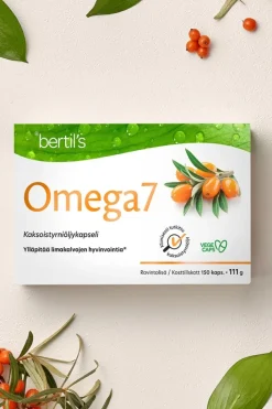 New Omega7 kaksoistyrniöljy ravintolisä 150 kaps. Omegat Ja Muut Rasvahapot