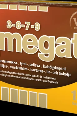 Outlet Omegat 3-6-7-9 120 kaps Omegat Ja Muut Rasvahapot