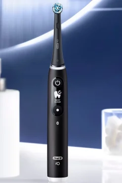 Clearance iO6 Black Lava ja Pink Sand -Sähköhammasharja Braun-tekniikalla Suuhygienia|Suuhygienia