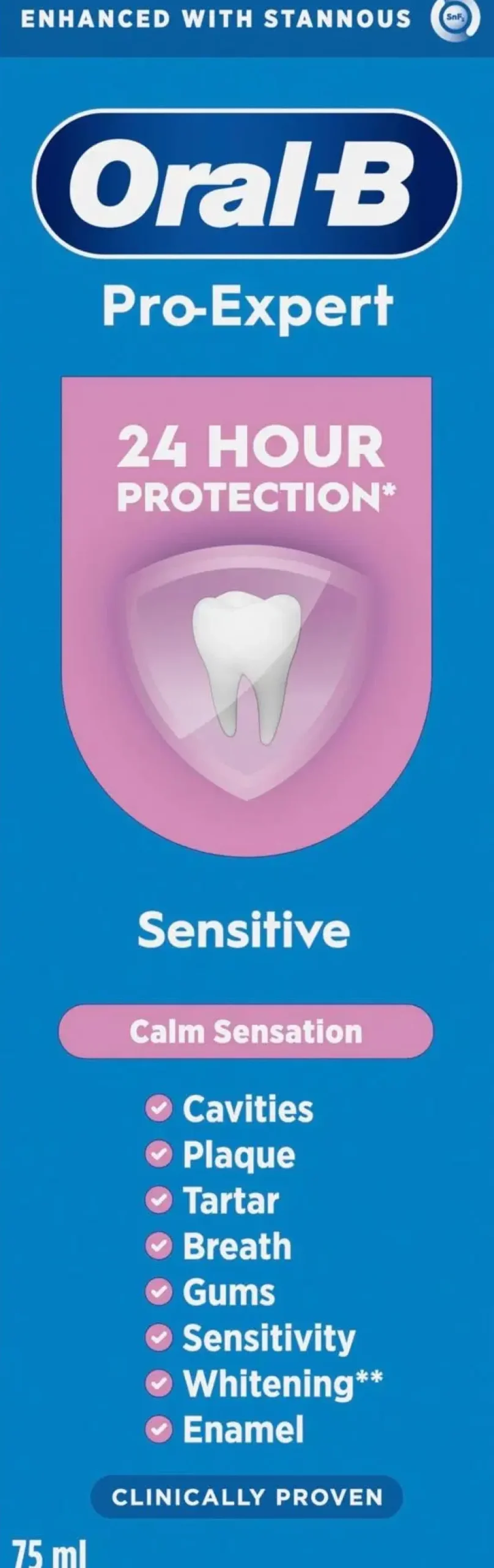 Hot 75ml Pro-Expert Sensitive hammastahna Suuhygienia|Suuhygienia