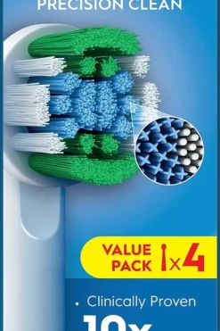 Sale PRO Precision Clean 4kpl vaihtoharja Suuhygienia|Suuhygienia