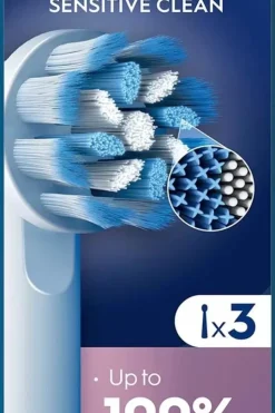 Outlet PRO Sensitive Clean 3kpl vaihtoharja Suuhygienia|Suuhygienia