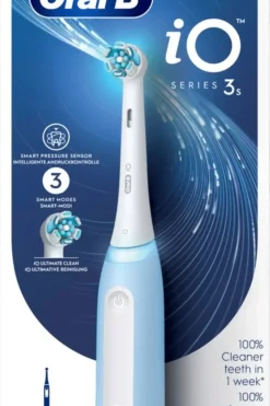 Oral-B Suuhygienia|Suuhygienia<Sähköhammasharja iO 3S Blue Braun-tekniikalla