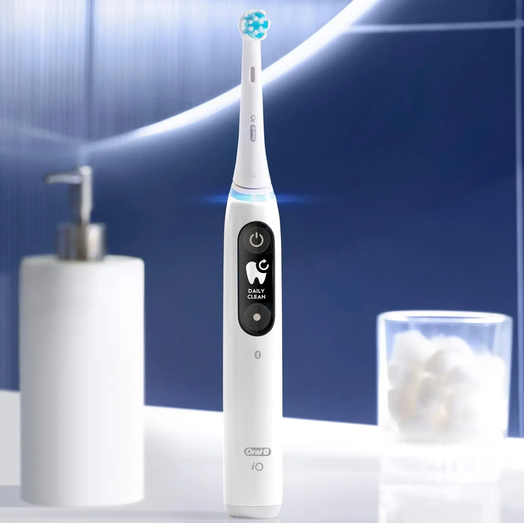 Oral-B Suuhygienia|Suuhygienia<Sähköhammasharja iO 6S White Braun-tekniikalla