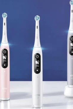Oral-B Suuhygienia|Suuhygienia<Sähköhammasharja iO 6S White Braun-tekniikalla