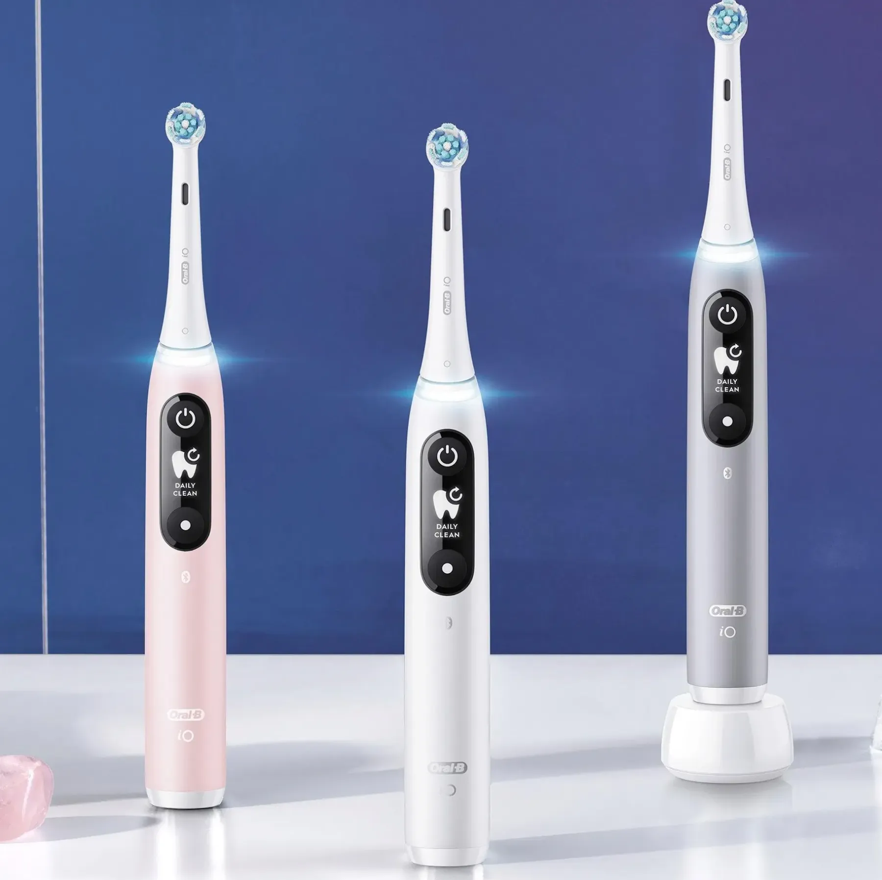 Oral-B Suuhygienia|Suuhygienia<Sähköhammasharja iO 6S White Braun-tekniikalla