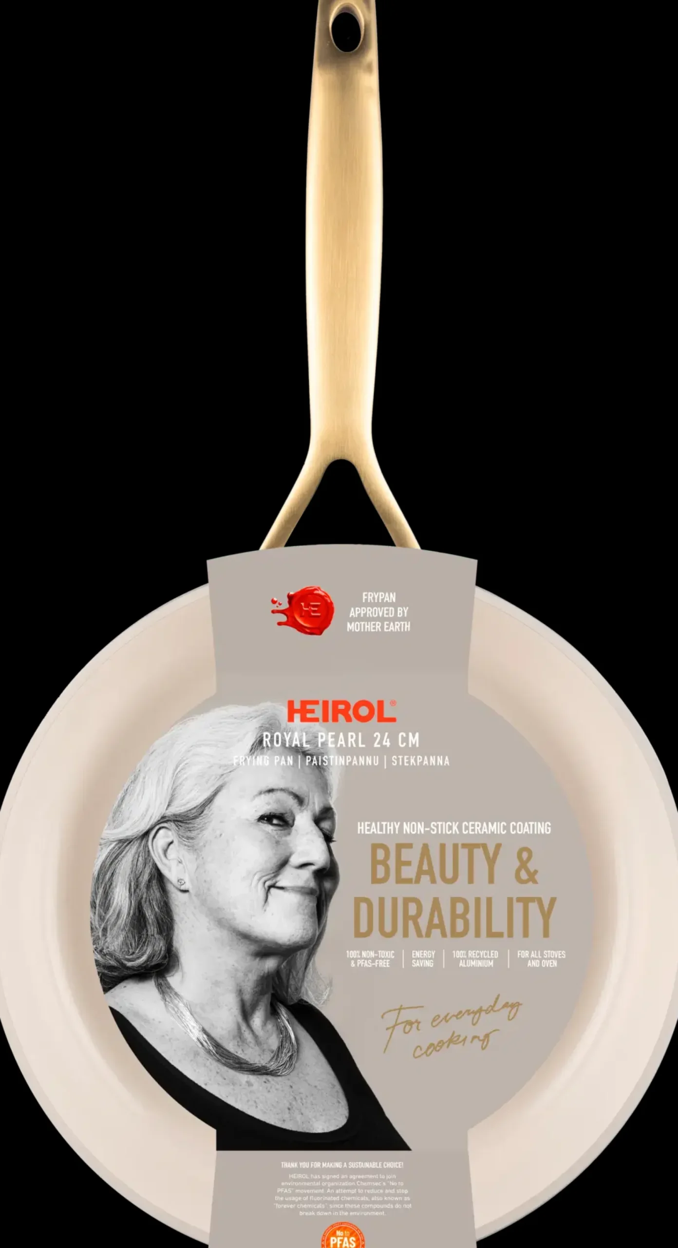 Clearance PAISTINPANNU 24 cm Royal Pearl Paistinpannut